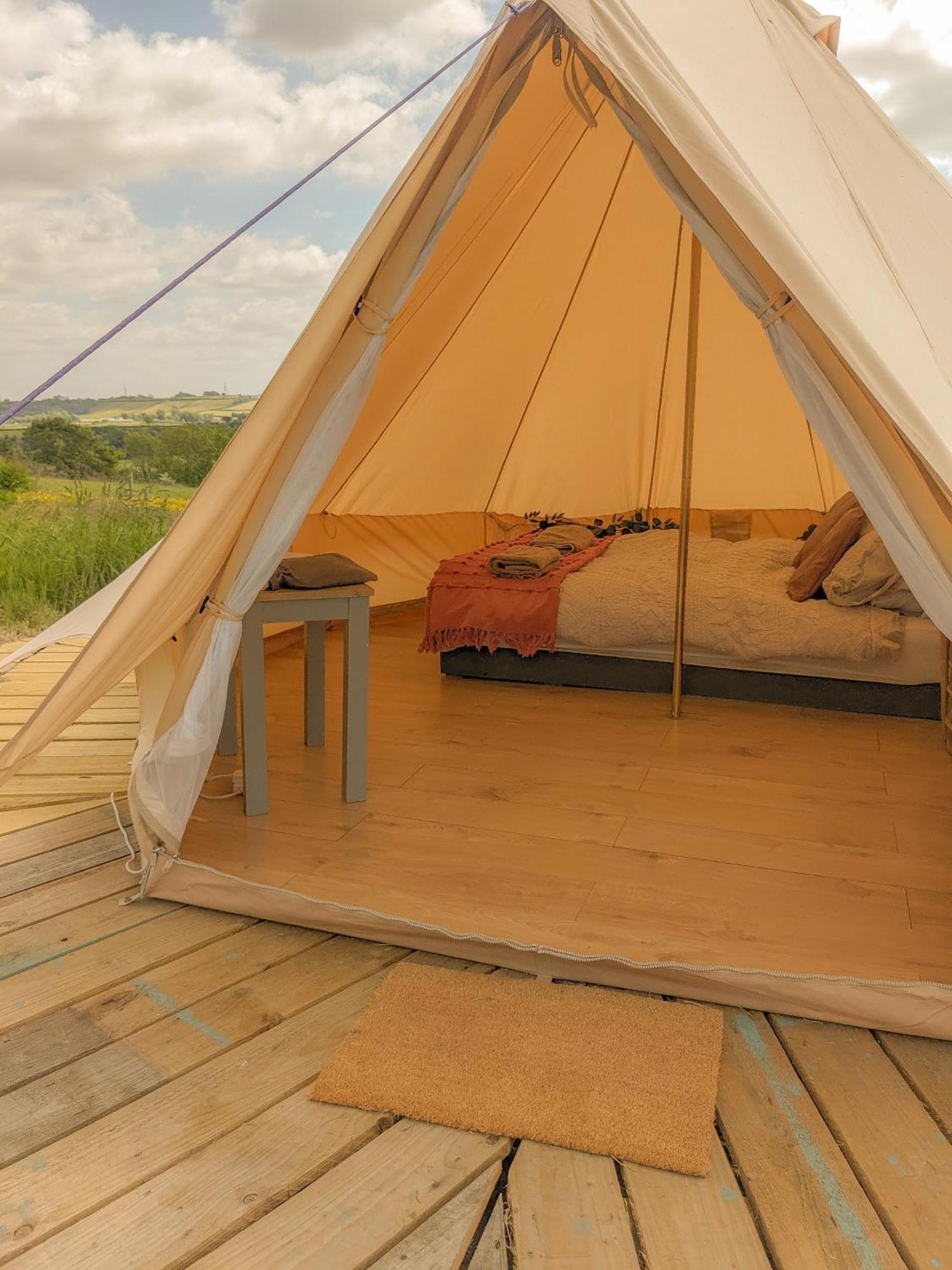 Immaculate Bell Tent Retreat North Devon Bideford Exterior photo